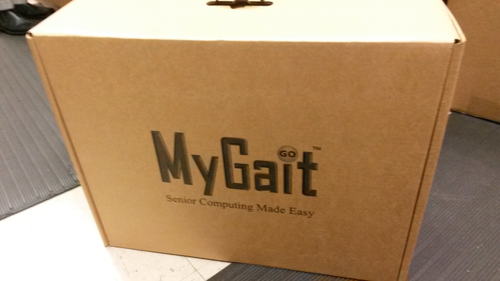 The MyGait all in one desktop computer is shipped directly to your door